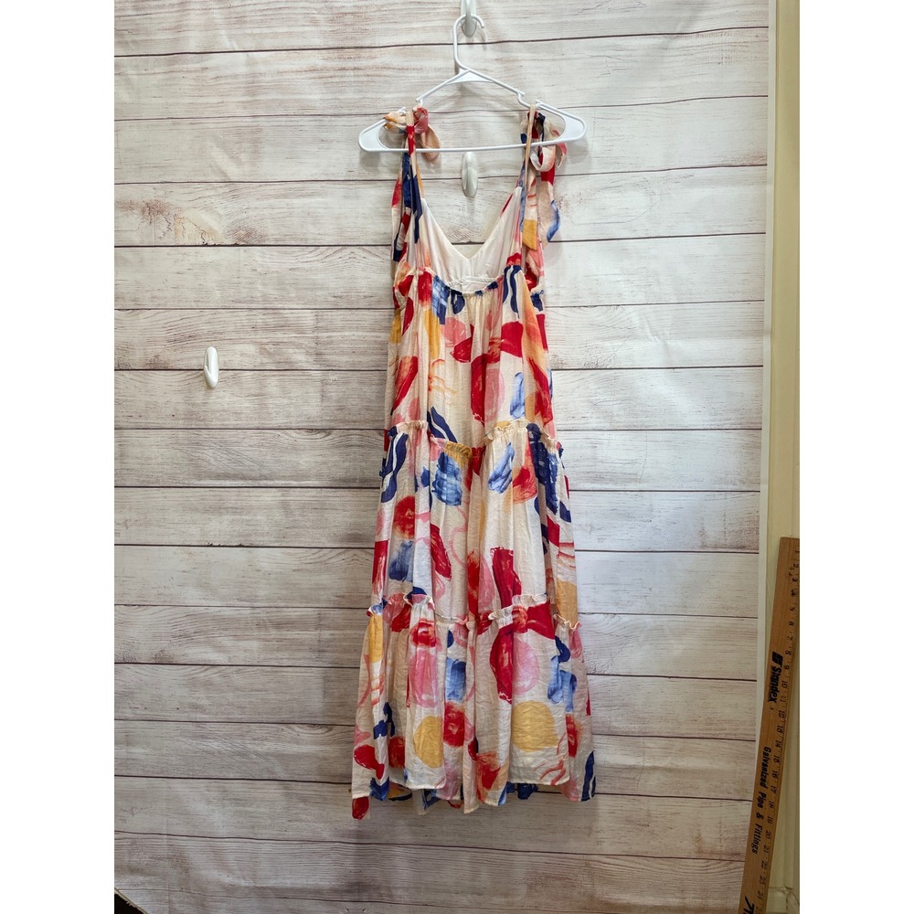 EXCELLENT CONDITION RC APPAREL‎ BOHO TIERED MAXI DRESS